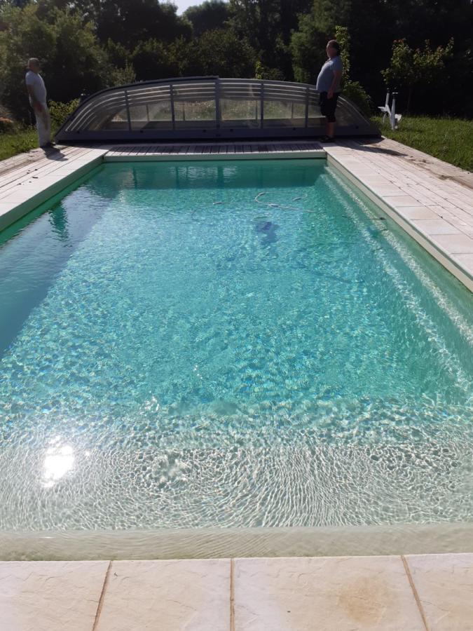 Bernadets-Debat Chambre Familiale Avec Piscine Chauffee Et Jacuzzi المظهر الخارجي الصورة